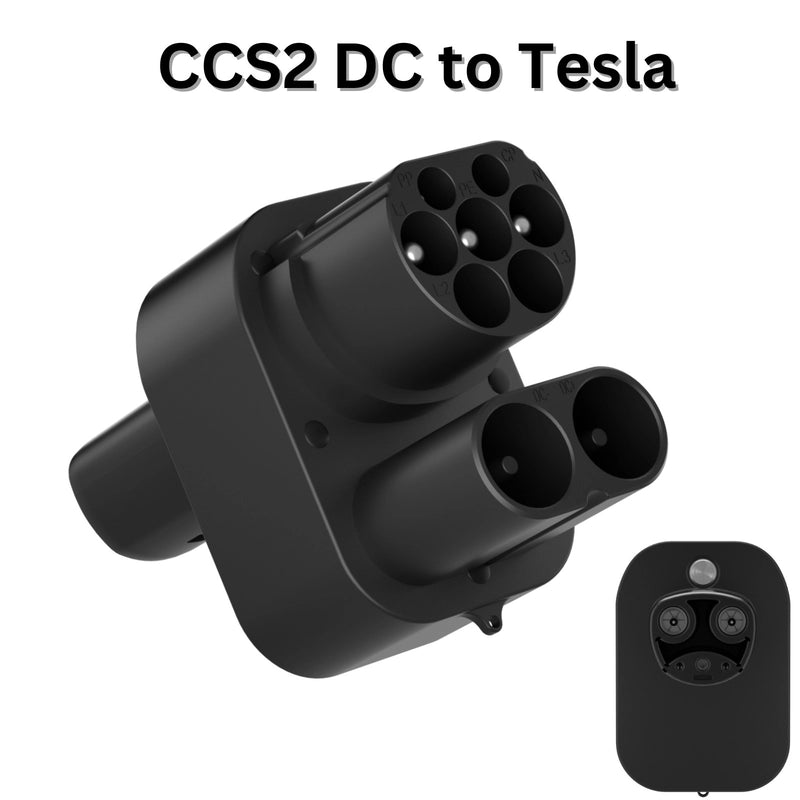 DC CCS2 Tesla adapteriga 250A elektr avtomobil zaryadlovchi adapteri Avtomobil zaryadlovchi ulagichi uchun