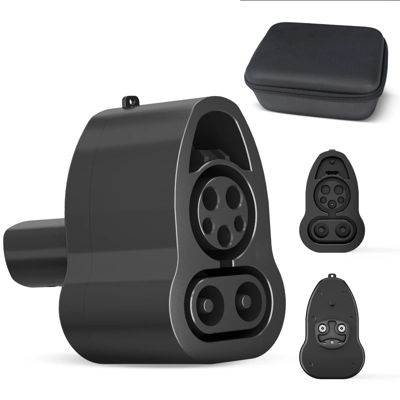 Адаптер CCS для Tesla, адаптер зарядного устройства CCS1 для Tesla Model 3, Y, S, X, 250 кВт/250 А/1000 В постоянного тока Fast CCS для Tesla