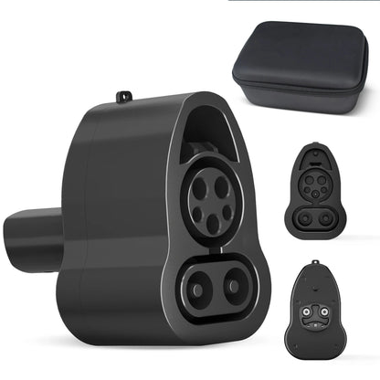 Адаптер CCS для Tesla, адаптер зарядного устройства CCS1 для Tesla Model 3, Y, S, X, 250 кВт/250 А/1000 В постоянного тока Fast CCS для Tesla