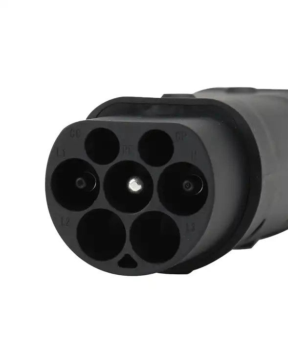 2-toifa 1-toifa EVSE adapter IEC 62196 dan SAE J1772 ga elektr avtomobil zaryadlovchi adapter