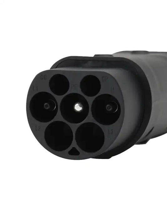 2-toifa 1-toifa EVSE adapter IEC 62196 dan SAE J1772 ga elektr avtomobil zaryadlovchi adapter