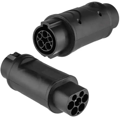 Адаптер зарядного устройства для электромобиля Type1 To GBT 220 В 32 А, преобразователь зарядки электромобиля