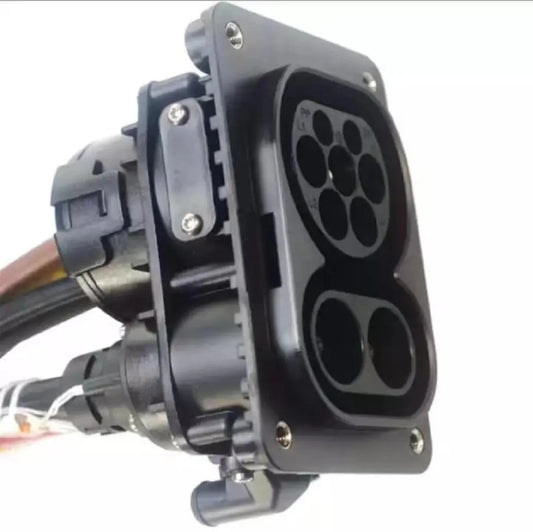 CCS2 Female Connector Combo 2 EV Socket CCS2 EV Inlet 80A/150A/200A/250A/300A EV Зарядное гнездо для DC EV Station