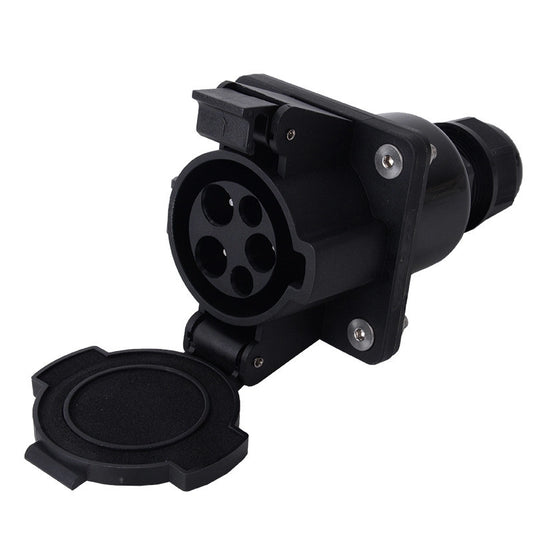 SAE J1772 Боковой вход автомобиля Аксессуары для зарядки электромобиля Тип 1 Разъем для зарядки электромобиля