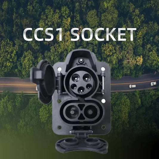 CCS 1 Combo 1 розетка для зарядки электромобиля, вход 80A 150A 200A IEC 62196-3 CCS1