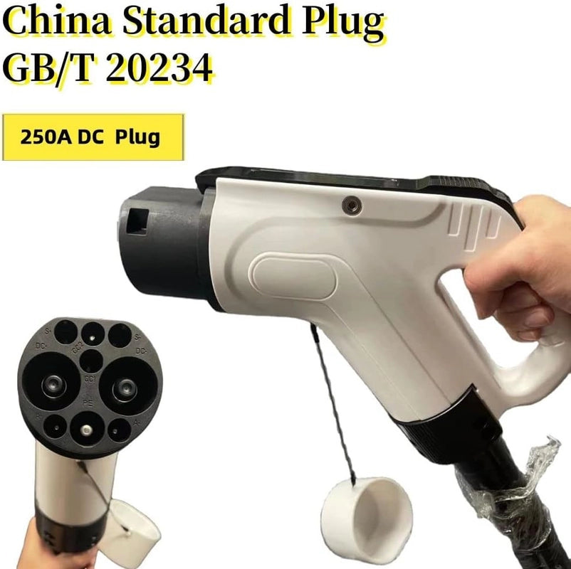Аксессуары для зарядки электромобилей EV DC 80A 125A 200A 250A GBT EV Connector 