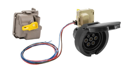 IEC 62196 Аксессуары для зарядки электромобилей Тип 2 Гнездо со шторкой и электронным замком