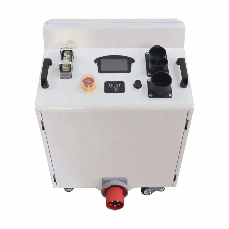 Portativ shahar tez zaryadlash stantsiyalari EV zaryadlovchi 30KW / 45KW / 60KW CCS Tesla CHAdeMO GBT