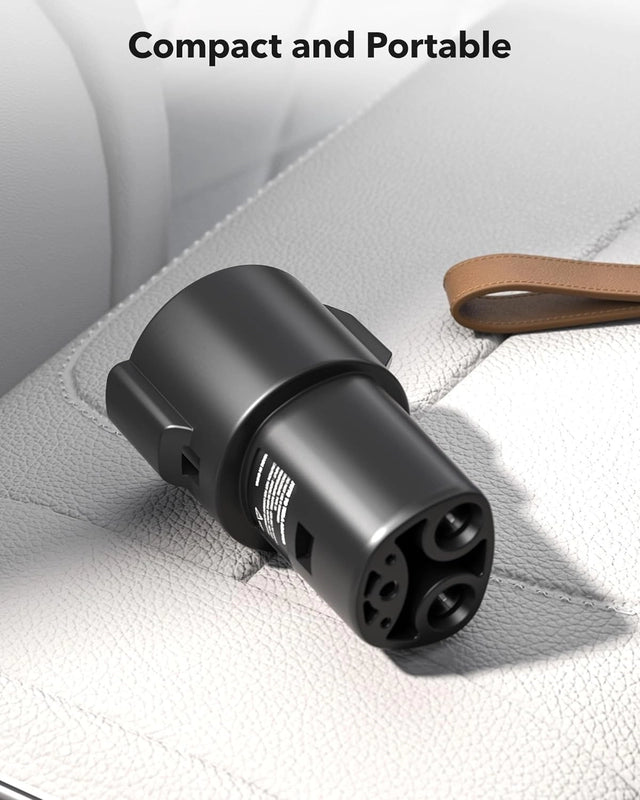 Portativ J1772 Tesla zaryadlash adapteri 60A 250V AC Sae J1772 Tesla adapteri