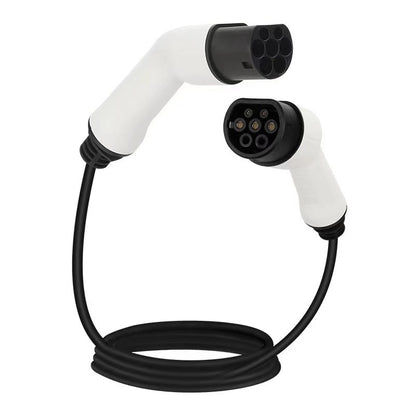 Кабель для зарядки электромобиля типа 2-2, 32 А, 22 кВт, 7 кВт, 1/3 фазы, разъем для зарядки электромобиля