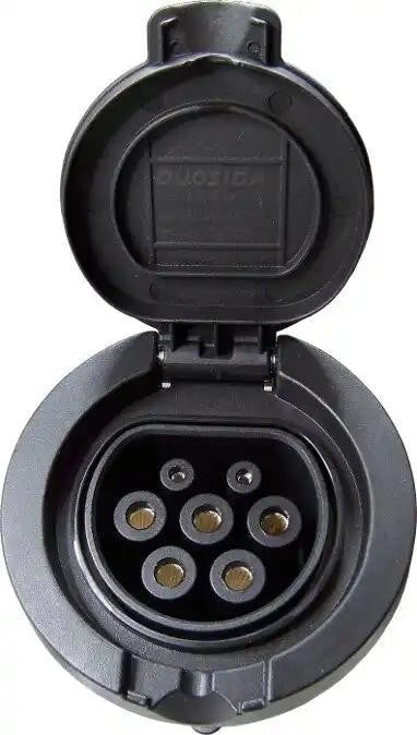 2-toifa Ayol EV zaryadlovchi aksessuarlar rozetkaga kirish IEC62196-2 IEC TUV tomonidan tasdiqlangan