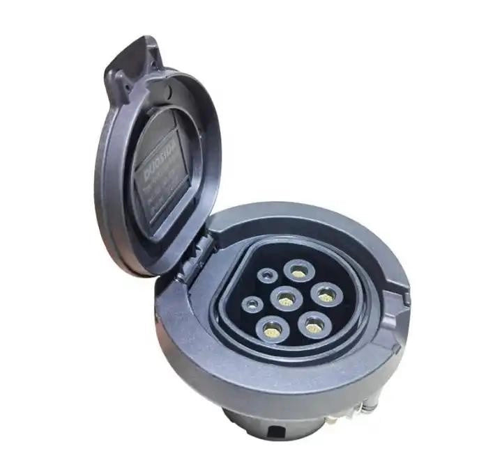 2-toifa Ayol EV zaryadlovchi aksessuarlar rozetkaga kirish IEC62196-2 IEC TUV tomonidan tasdiqlangan