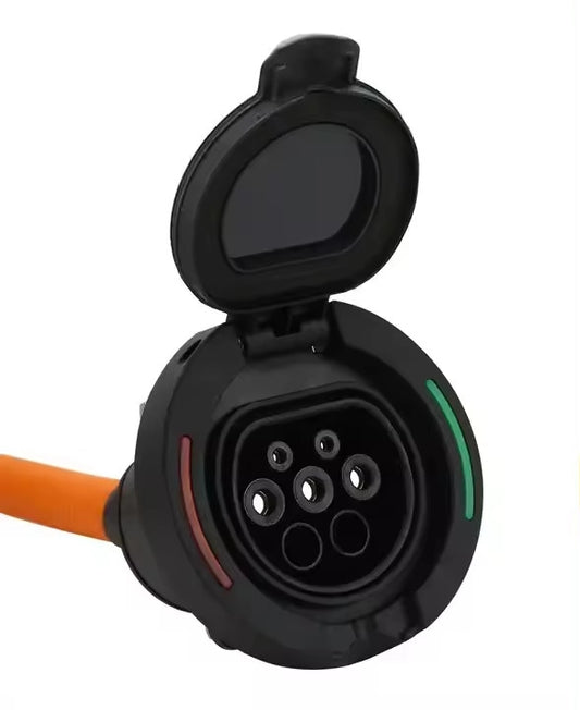 Тип 2 EV AC гнездо для станции 16A 32A 250V/415V с 1M шнуром EV IEC62196-2 разъем автомобильные аксессуары