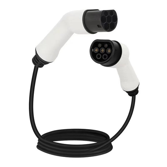 Кабель для зарядки электромобиля Type 2 - Type2 16A 3.6KW 11KW Разъем для зарядки электромобиля «папа - мама»