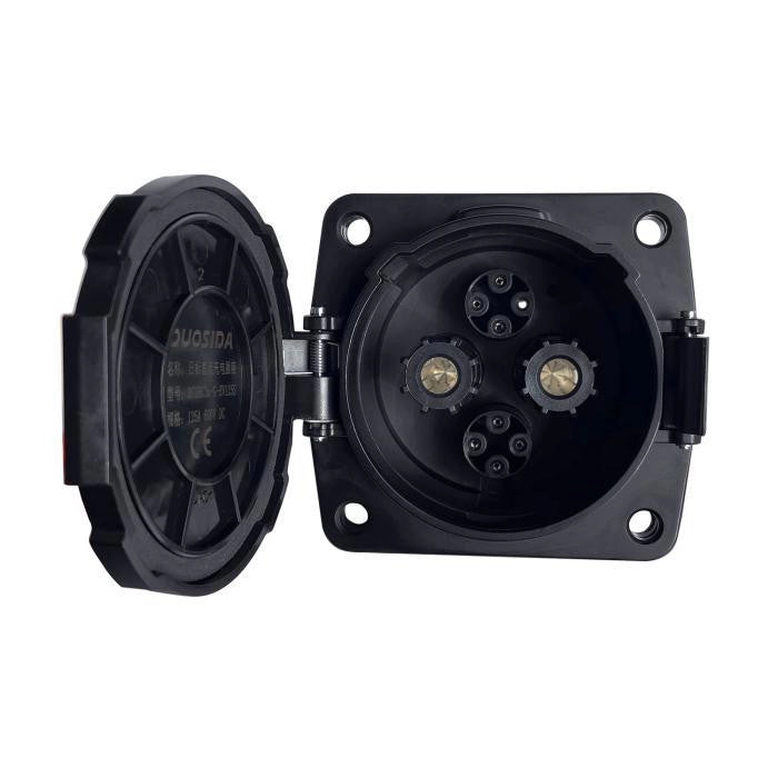 Разъем CHAdeMO 125A 150A 200A 1000V DC для быстрой зарядки, разъем/розетка для электромобиля, однофазный, с кабелем длиной 5 метров