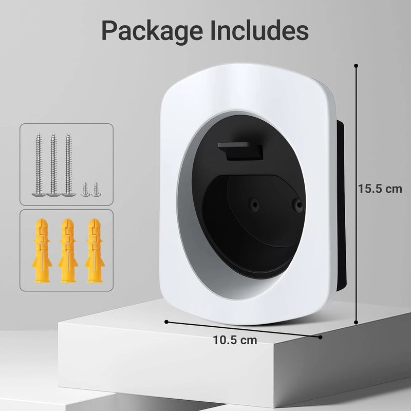 Type 2 Charging Cable Holder Heavy Duty Material Electric Car Wall Mount Connector Charging Cable Holder Organizer