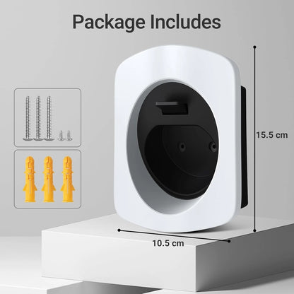 Type 2 Charging Cable Holder Heavy Duty Material Electric Car Wall Mount Connector Charging Cable Holder Organizer