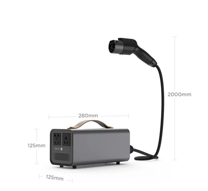 GB/T CCS2 DC 5KW V2L для BYD V2L Vehicle-To-Load (V2L) Charge GB/T CCS2 V2L адаптер V2L от DC для BYD Lixiang