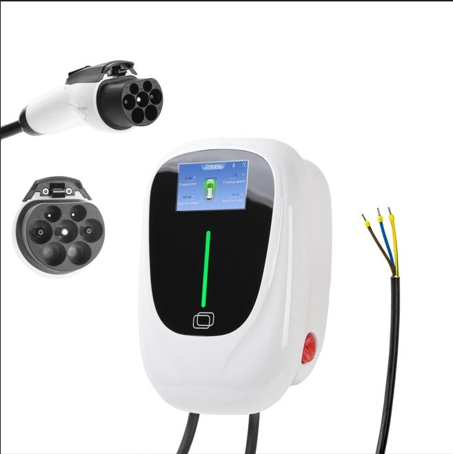 7 кВт Home Ues Electric Vehicle Point AC EV Wall Box со станцией, установленной дома