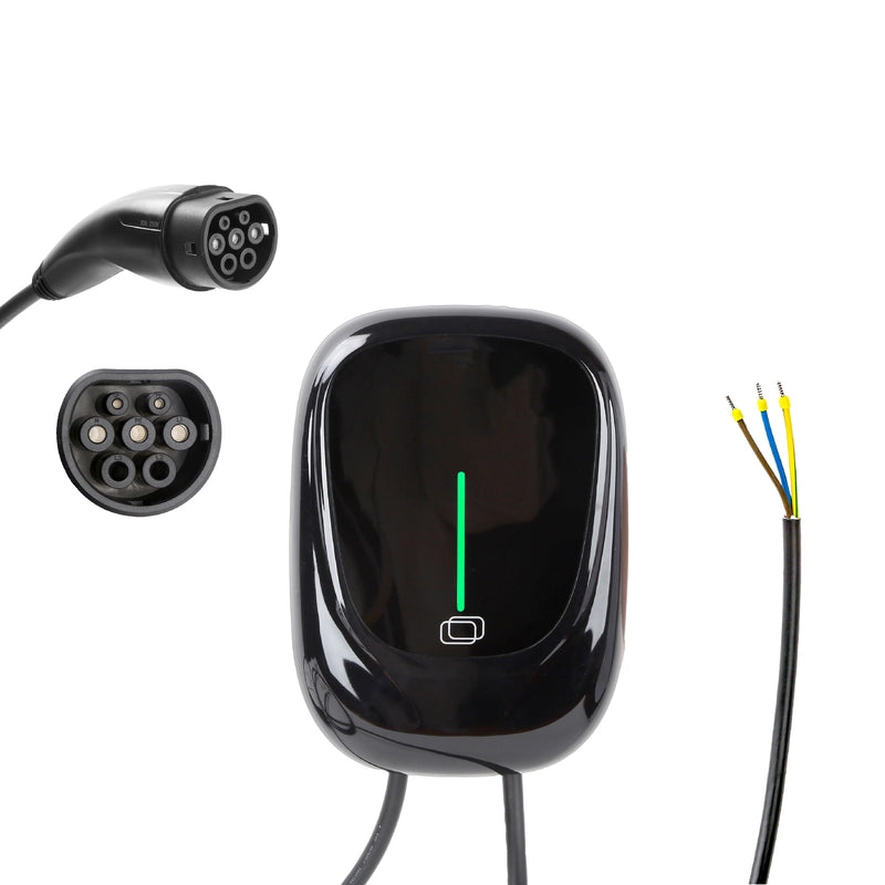 Умная домашняя зарядная станция для электромобилей с приложением/DLB/RFID/WIFI/Bluetooth 7 кВт 11 кВт 22 кВт настенное зарядное устройство для электромобилей