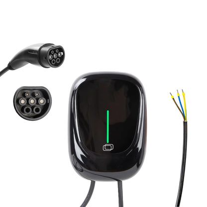 Умная домашняя зарядная станция для электромобилей с приложением/DLB/RFID/WIFI/Bluetooth 7 кВт 11 кВт 22 кВт настенное зарядное устройство для электромобилей