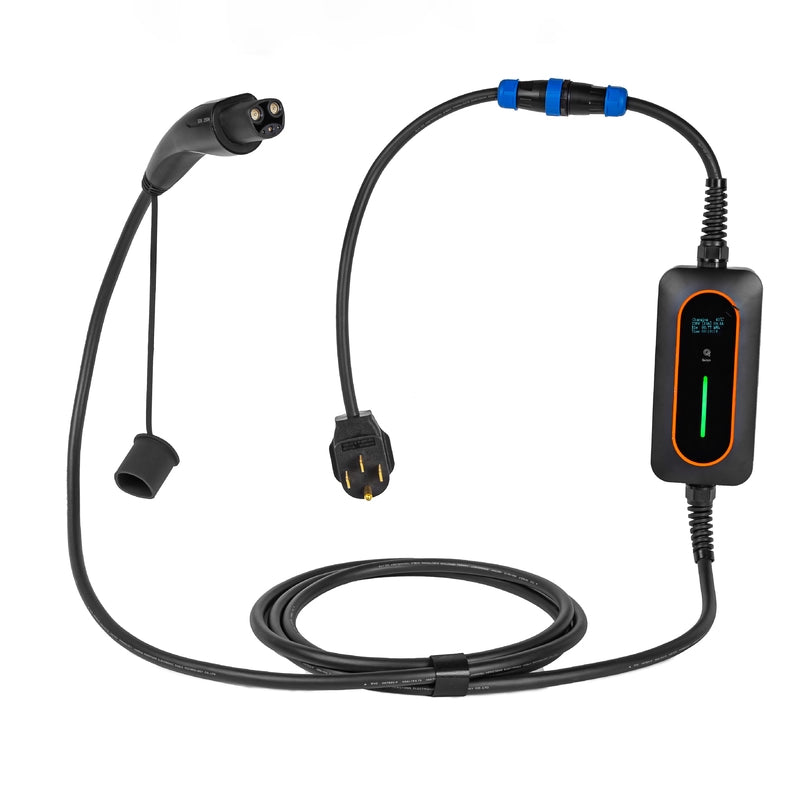 Аварийное зарядное устройство Портативная мобильная зарядная станция для электромобилей Длинный кабель для гибкости