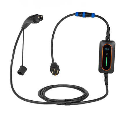 Аварийное зарядное устройство Портативная мобильная зарядная станция для электромобилей Длинный кабель для гибкости