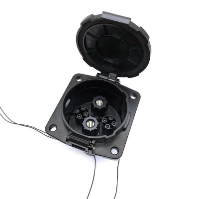 CHAdeMO EV розетка вход 125A/150A/200A DC быстрое зарядное устройство розетка для японского электромобиля