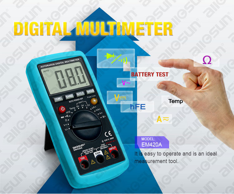 Маркировка ETL, Модель цифрового мультиметра: EM420A