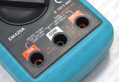 Маркировка ETL, Модель цифрового мультиметра: EM420A